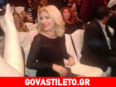 Δείτε φωτογραφίες από το ταξίδι-αστραπή της Ελένης Μενεγάκη στη Θεσσαλονίκη